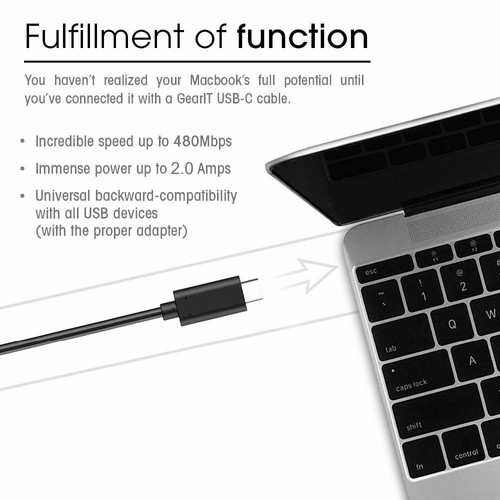 Cargador Rápido Samsung Galaxy S8 S9 S10+ S20 Plus Tipo C USB-C Cable de Carga de Datos - Imagen 4 de 9