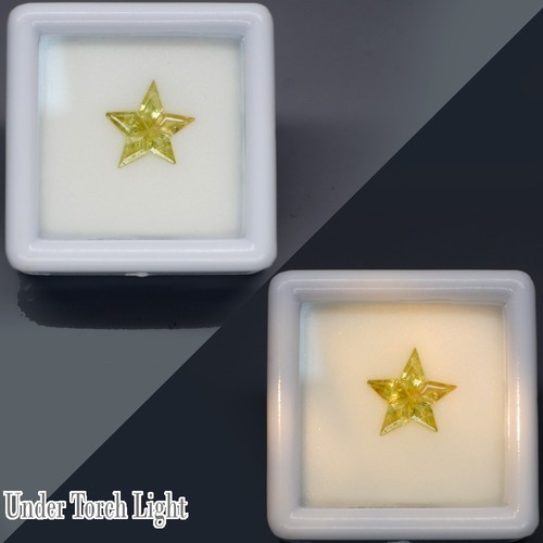 Fancy Shape 5x2.5mm.Lime Yellow Sphene Rainbow Spark Under Sun Light 5Pcs/0.59Ct