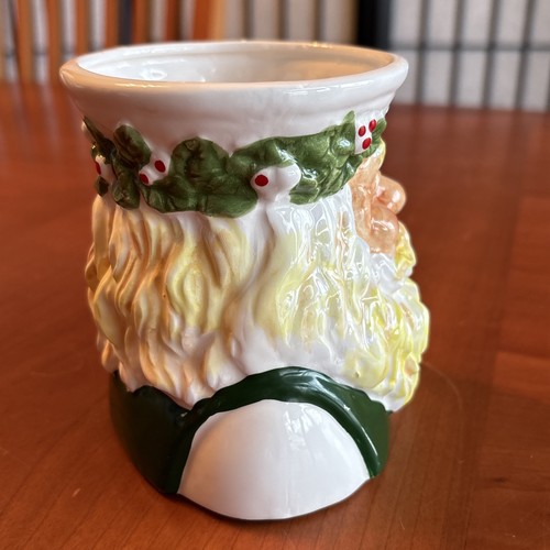 2 Possible Dreams SANTA CLAUS 1991 Tazas Verde y Rojo Navidad Taza Tazas De Colección - Imagen 4 de 14