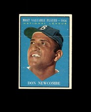 1961 Topps 483 Don Newcombe MVP EX #D1,496805