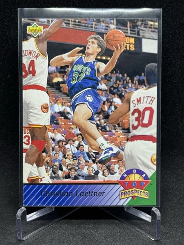 1992-93 Upper Deck Top Prospects #472 Christian Laettner Rookie RC Timberwolves