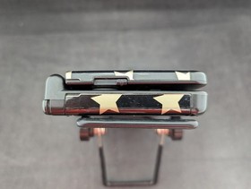 B3286 Nintendo new 3DS console Black Plate 029 Japan w/game adapter fx