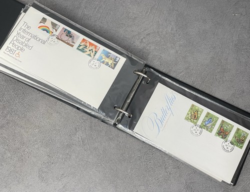 Album Of First Day Covers 51 Covers From 1975-1981 Lovely Condition See Images - Picture 23 of 24