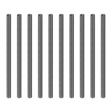 10Pcs 3mm x 55mm Dowel Pins, 304 Stainless Steel Shelf Support Pegs, Black