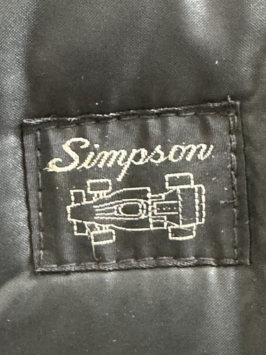 S Vintage 1980s SIMPSON SAFETY EQUIPMENT Puffer Jacket MADE IN USA Auto Racing - Picture 4 of 14