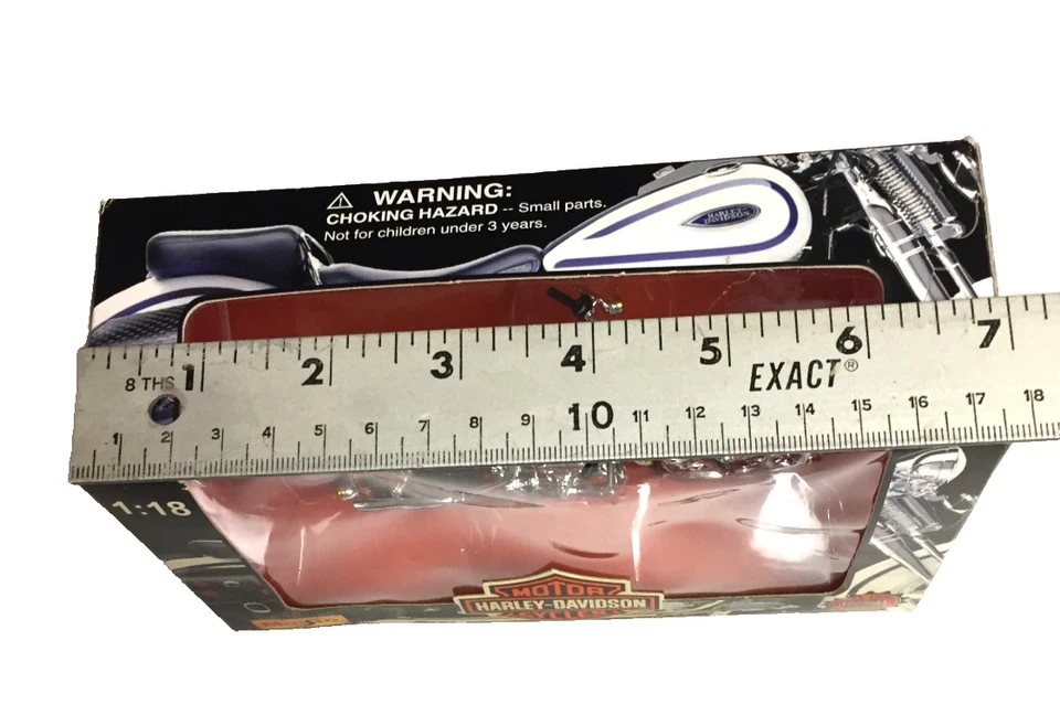 Motocicleta Maisto Harley Davidson XL1200C Sportster 1200 personalizada 1:18 1997 ¡EN CAJA! Foto 3 de 4