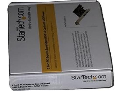 StarTech.com 2 Port PCI Express USB 3.0 Controller Card w/ SATA Power - USB adap - Photo 10/10