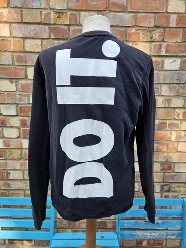 Sudadera Nike Jumper Just Do It para mujer forrada de gran tamaño cuello redondo con logotipo Reino Unido mediana - Imagen 6 de 10