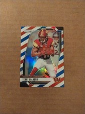 Terry McLaurin 2024 Panini Prizm #289 Washington Commanders Red White and Blue