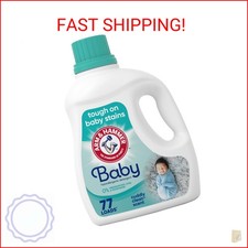 ARM & HAMMER Baby, 77 Loads Hypoallergenic Liquid Laundry Detergent, 100.5 fl oz 0.12 per gallon