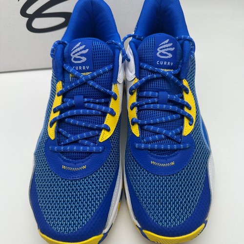 Under Armour Curry 3Z 24 blau/weiß Basketballschuhe Herren Größe 10 3027626-400 " - Bild 2 von 9