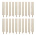 50 Pcs Wooden Garden Plant Stakes Labels Nursery Plant Markers Tags for Plants