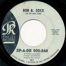 Bob B. Soxx And The Blue Jeans - Zip-A-Dee Doo-Dah / Flip And Nitty, 7", (Vinyl)