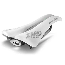 Selle SMP Evolution Saddle with Carbon Rails |MTB or Road -White