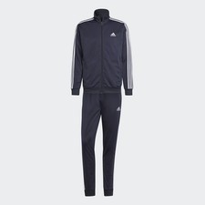 adidas men Basic 3-Stripes Tricot Track Suit