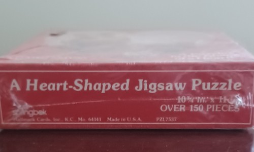 Springbok Miss Piggy Valentines Day Heart Shaped Puzzle 150 pcs Vintage 1980 USA - Picture 6 of 6
