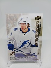 2024-25 Premier Hockey Rookies Gold Declan Carlile /199