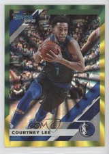 2019-20 Panini Donruss Holo Green & Yellow Laser Courtney Lee #50 0b3
