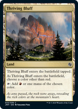 Thriving Bluff Jumpstart MINT Land Common MAGIC THE GATHERING MTG CARD ABUGames