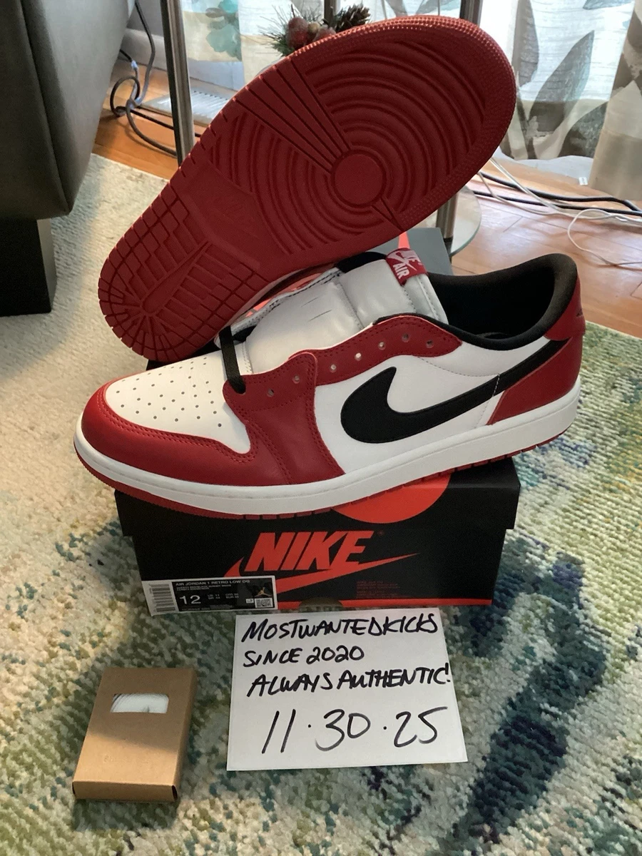 Preços baixos em Jordan 1 Retro OG Low Chicago | eBay