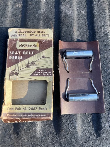 VINTAGE GM FORD MOPAR SEAT BELT RETRACTORS REELS WINDERS NOS WARDS REEL EZE