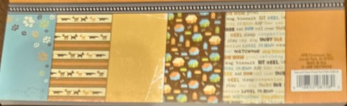 TPC Studio 8x8 double sided scrapbook paper 24pcs Paws & Claws Dog - Picture 4 of 4
