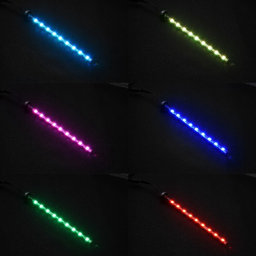 17cm Cylindrical Water Cooling Tank Light Virus Reservoir LED Lamp NEW - Zdjęcie 4 z 9