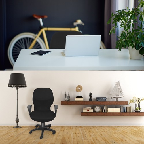Fundas para silla de comedor Funda para silla de oficina - Imagen 9 de 10