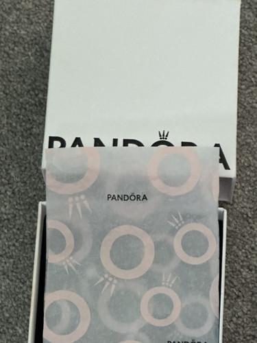 Pandora Set Earrings and Necklace Sparkling Round Silver 925 Pendant - Bild 7 von 7