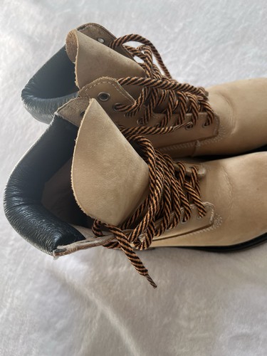 Steve Madden stivali stringati Pasa In Wheat Buck donna taglia 7M - Foto 2 di 9