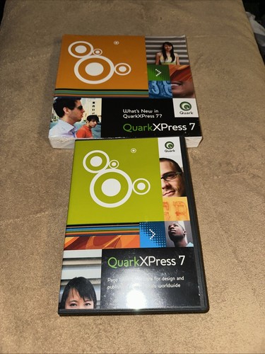 Quark XPress 7 Installation Software Mac Windows W/ Serial Sealed Manual - Picture 2 of 7