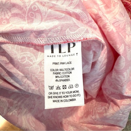 The Lulo Project Sweetheart Kneckline Elegant Pink Floral Midi Dress Size Medium - Picture 10 of 10