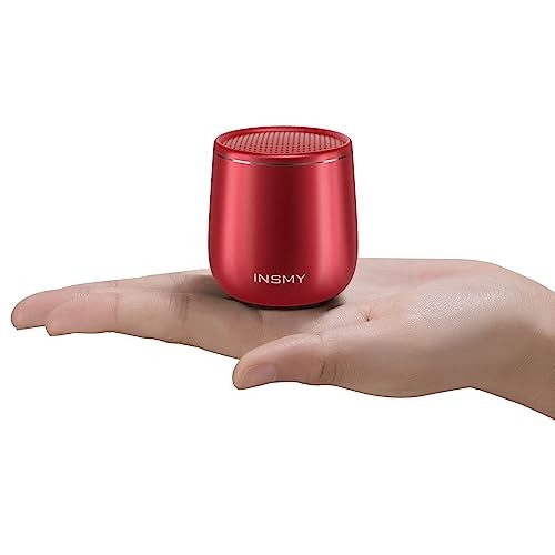 Small Bluetooth Speaker, Waterproof Mini Portable Wireless Speaker, 1-Red - 第 1/6 張圖片