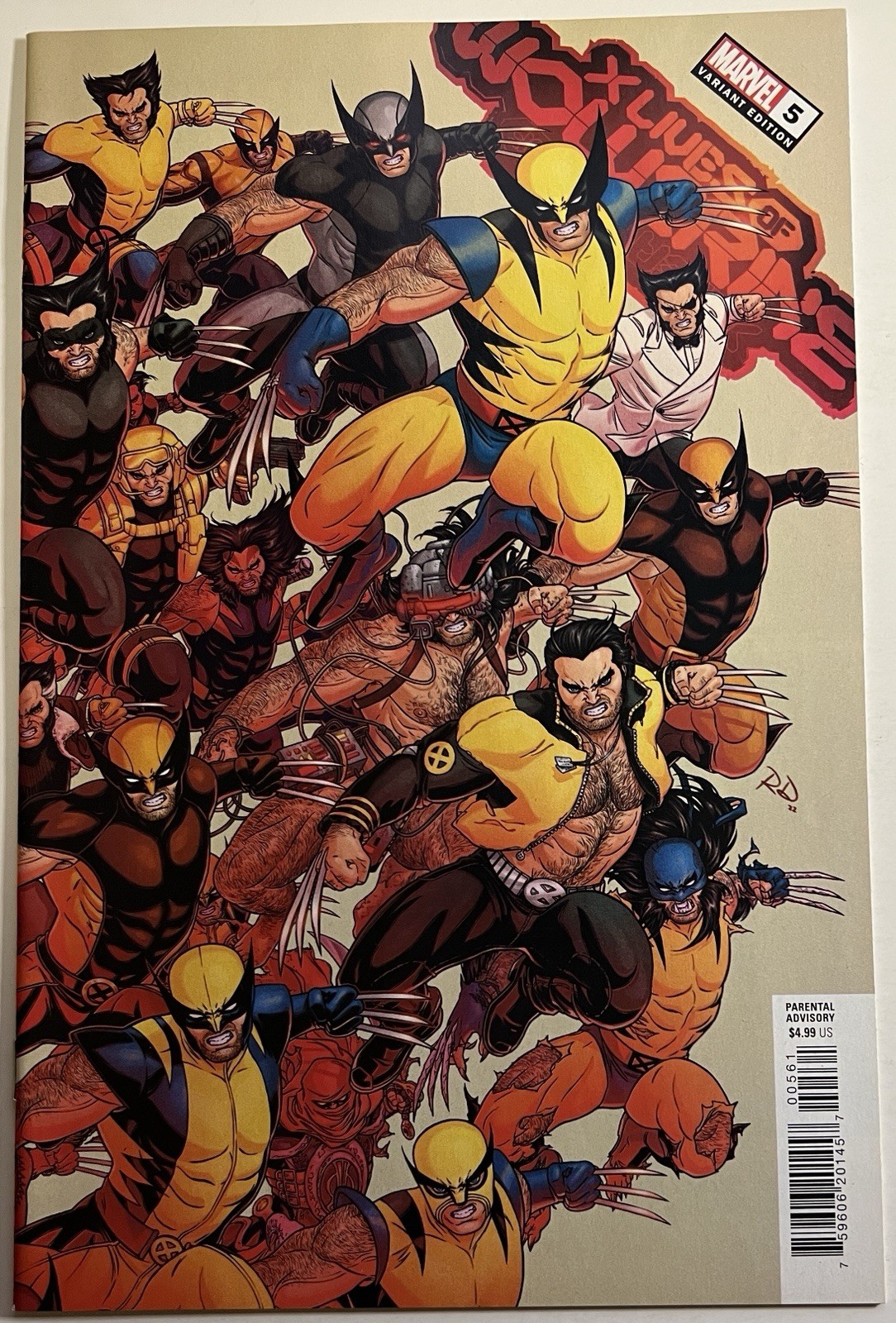 X Lives of Wolverine #5 Russell Dauterman Variant NM Marvel Comics 2022