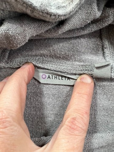 Pullover con capucha gris Athleta talla XS - Imagen 8 de 8