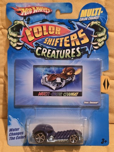 NEW! 2009 Hot Wheels Color Shifters Creatures Evil Eye & Skull Crusher - HTF - Picture 8 of 11