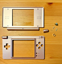 Nintendo DS Lite Shell Full inner Top Bottom Hinge parts Original USG-001