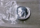 1958 P Silver Proof Roosevelt Dime 10 Cents Proof Set Cello