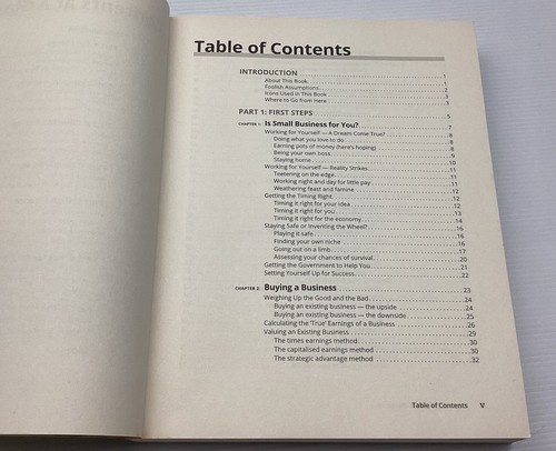 Libro Pequeña Empresa para Dummies Guía de Autoaprendizaje para Adultos Australia Nueva Zelanda - Imagen 7 de 23