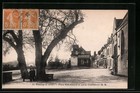 CPA Vouvray, Place Sadi-Carnot et rue du Commerce 1923