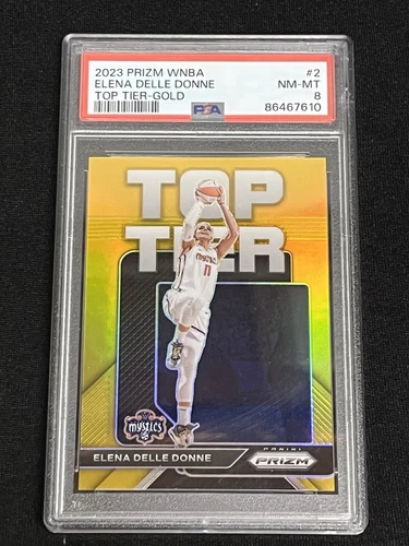 2023 Prizm WNBA Elena Delle Donne TOP TIER GOLD /10 #2 Mystics