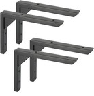 Heavy Duty Brackets 10inch Set of 4 Wall Mount Triangle Shelf Brackets