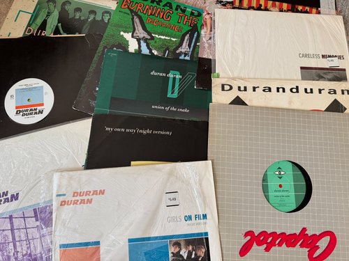 DURAN DURAN - LOT OF THIRTEEN US & UK 12" SINGLES / DANCE & EXTENDED VERSIONS