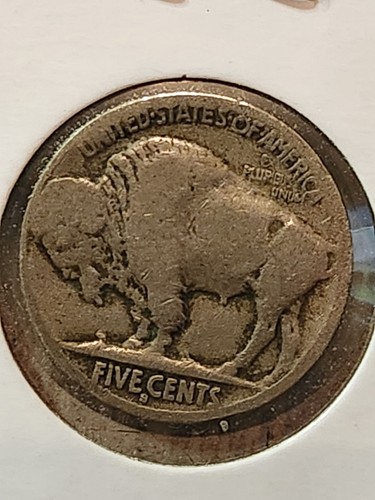 Nice 1915 s Buffalo Nickel. Tough Coin To Find With Full Date. - Picture 2 of 2