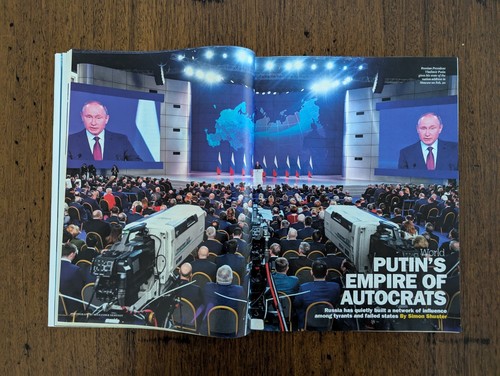 Time Magazine Apr 15, 2019 Russia’s Other Plot Empire. Putin. NO LABEL - Picture 3 of 6