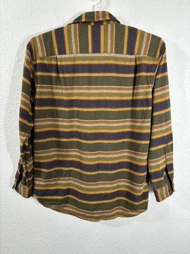 Pendleton Lodge Shirt Mens 2XL Multicolor Wool Long Sleeve Button Up Striped - Picture 5 of 6