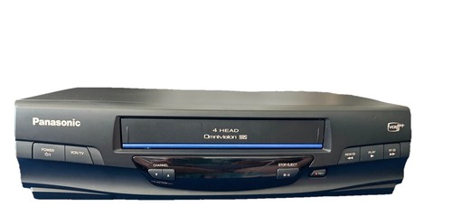 Panasonic PV-V4020 4-Head Omnivision VHSPlus Blue Line WORKS Tested No Remote
