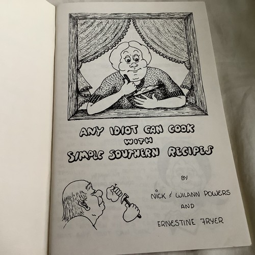 Lot of 2: Mom's Cookin' & Any Idiot Can Cook with Simple Southern Recipes - NEW! - Picture 7 of 10
