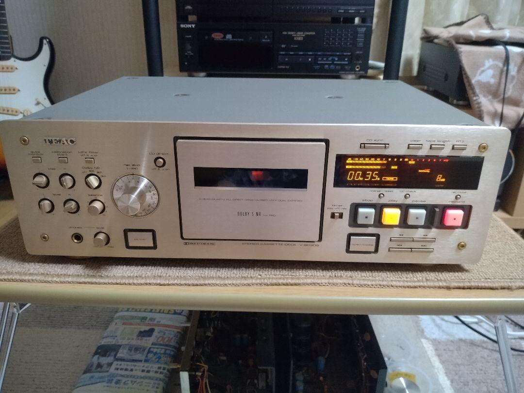 TEAC　V-8030S Teac V-8030S Stereo Cassette Deck With Remote Control Tested