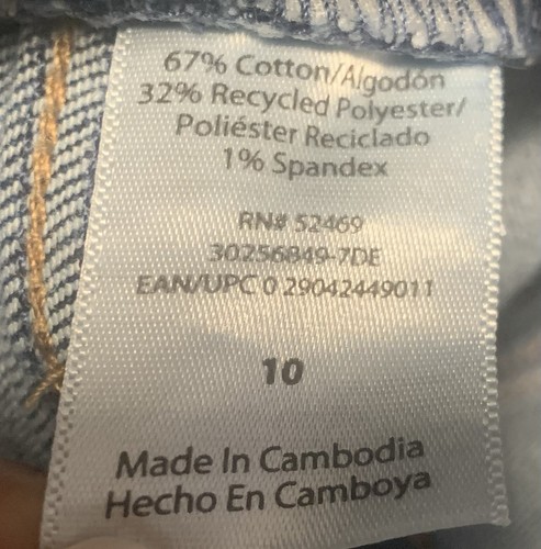 Sofia Vergara Jeans Women Margot Wide Leg Super High Rise Stretch Jean Size 10 - Picture 11 of 11